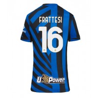 Camiseta Inter Milan Davide Frattesi #16 Primera Equipación para mujer 2024-25 manga corta